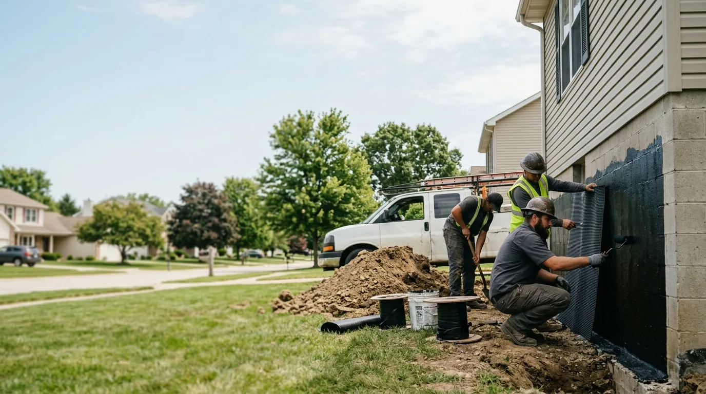 Basement Waterproofing in Wheelersburg, OH near me
